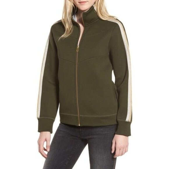 Zadig & Voltaire Cosy Neo Track Jacket in Green - Picture 2 of 4
